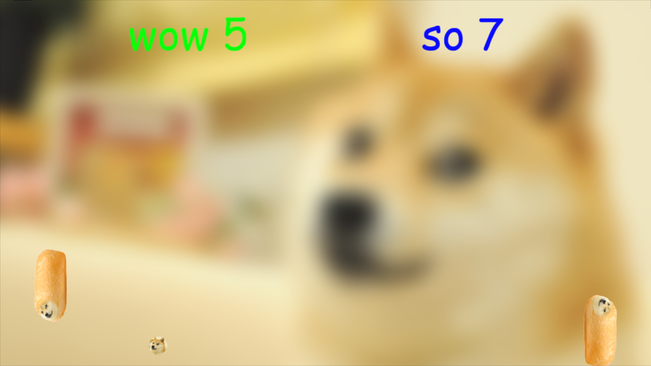 DogePong in action