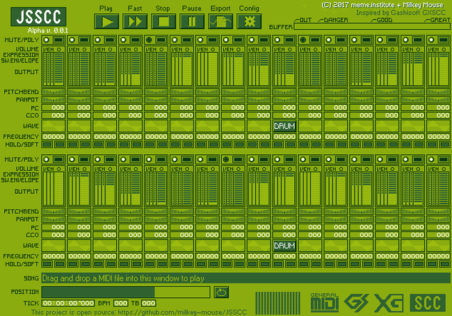 An alternate palette for JSSCC.